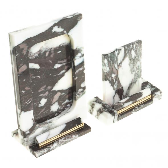 Письменный набор &amp;quot;Георгий Победоносец&amp;quot; из мрамора 124145