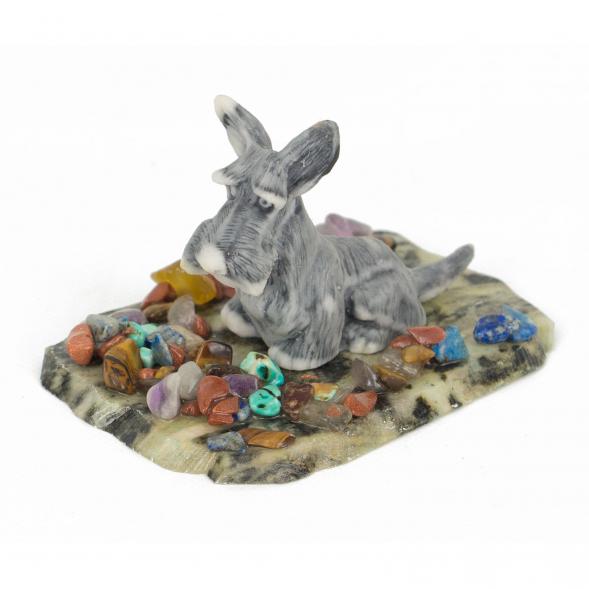 Сувенир &amp;quot;Скотч терьер&amp;quot; из мрамолита 117010