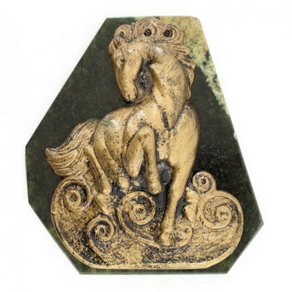 Магнит &amp;quot;Лошадка&amp;quot; змеевик 116220