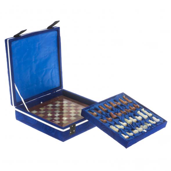 Шахматы &amp;quot;Сувенирные&amp;quot; из оникса доска 20х20 см 123974