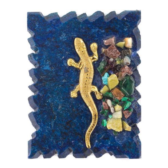 Магнит &amp;quot;Ящерица&amp;quot; синяя 120068