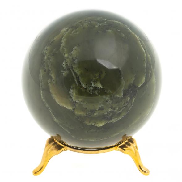 Шар из нефрита 7 см 123523
