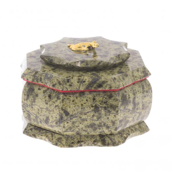 Шкатулка Восьмигранная большая на шарнирах 12х12х8 см 112188