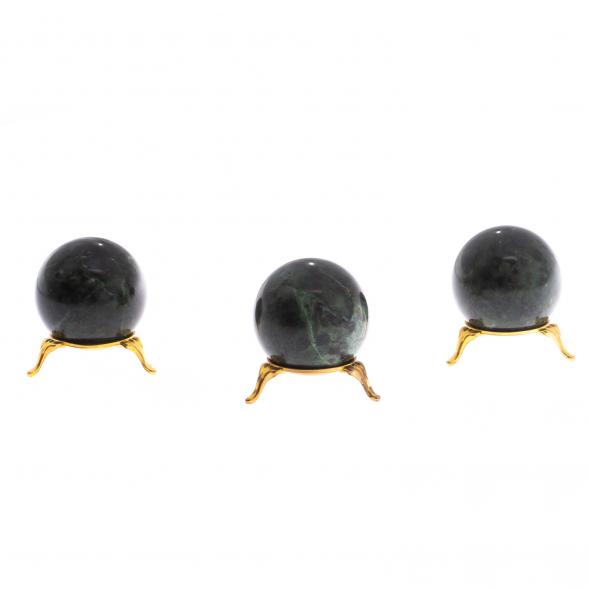 Шар из нефрита 5,5 см 124679