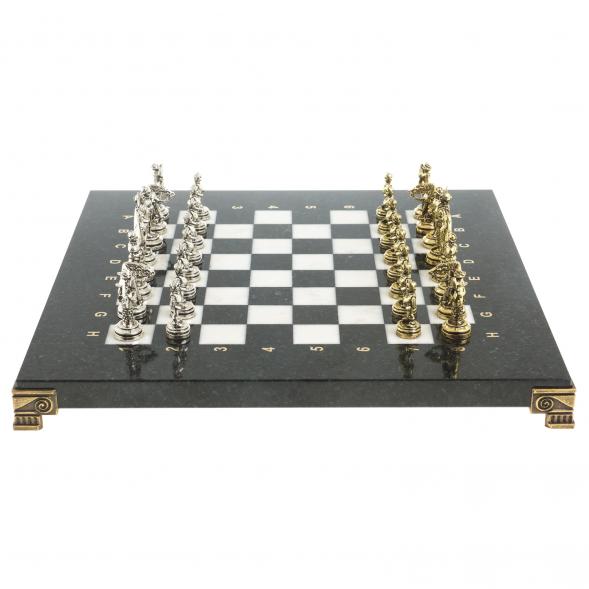 Шахматы &amp;quot;Дон Кихот&amp;quot; доска 28х28 см из камня мрамор 122686