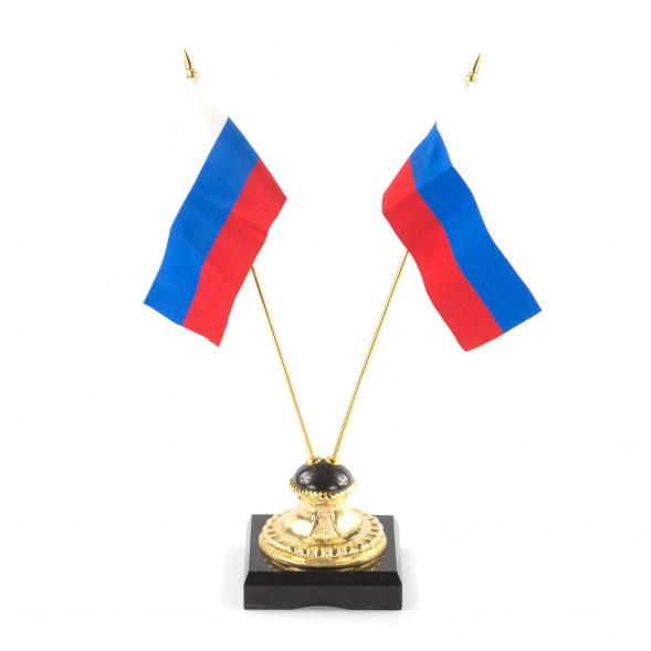 Настольный набор &amp;quot;Парящий орел&amp;quot; из яшмы и бронзы 113453