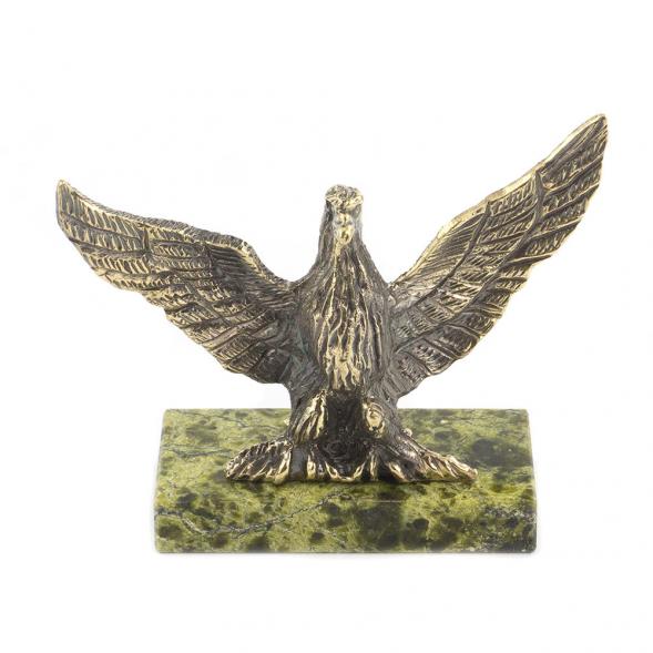 Статуэтка из бронзы на подставке из змеевика &amp;quot;Орел&amp;quot; 119711