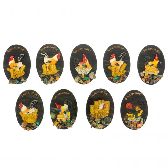 Магнит &amp;quot;Петух Богатства&amp;quot; в ассортименте 117460