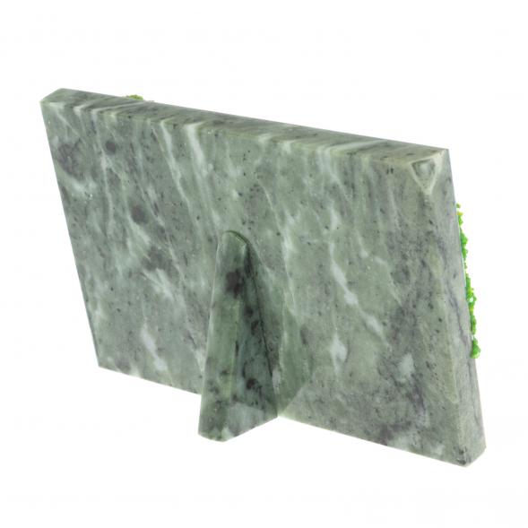 Настольное панно &amp;quot;Медный всадник&amp;quot; из змеевика 14х9х4,5 см 129471