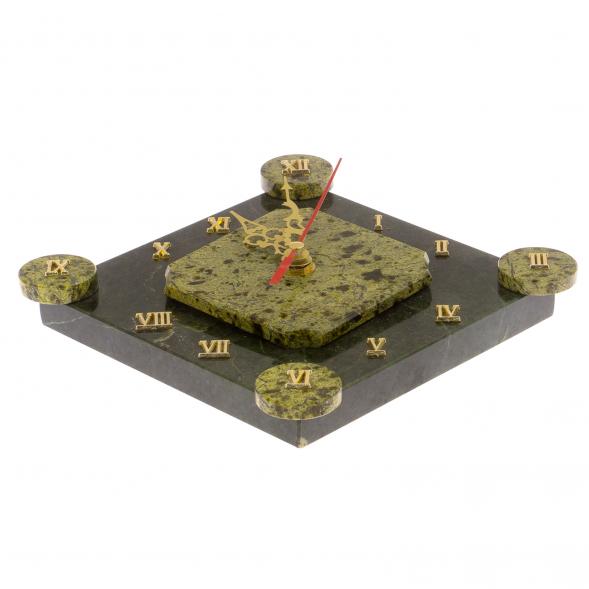 Часы настенные &amp;quot;Элегант&amp;quot; камень змеевик 125664