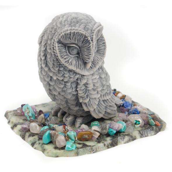 Сувенир из мрамолита &amp;quot;Сова&amp;quot; 117021