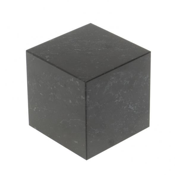 Куб 50 мм черный змеевик 127504