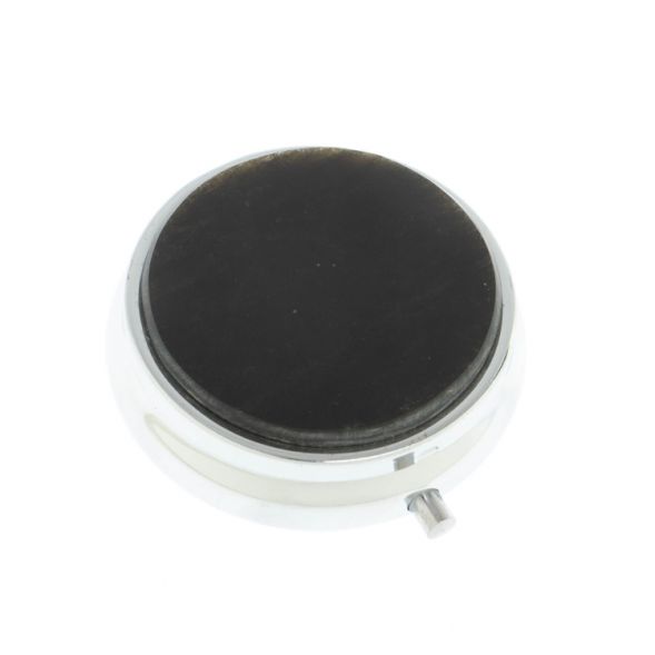 Таблетница на 3 отсека камень камень золотистый обсидиан цвет серебро 127972