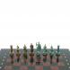 Шахматы &amp;quot;Римские воины&amp;quot; фигуры бронза / патина 28х28 см из лемезита 128206