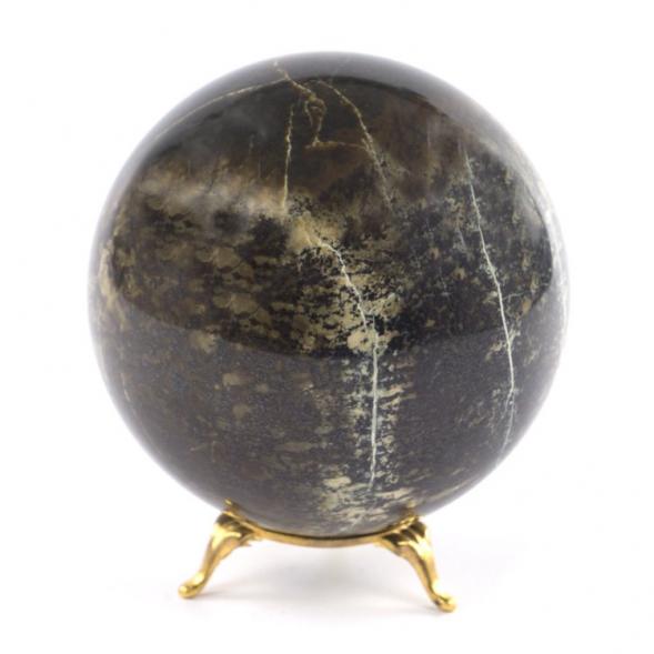 Шар из камня 10,5 см офиокальцит 121567