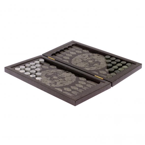 Каменные нарды &amp;quot;Дракон&amp;quot; из габбро-диабаза 118959