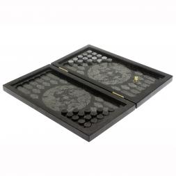 Каменные нарды &amp;quot;Дракон&amp;quot; из габбро-диабаза