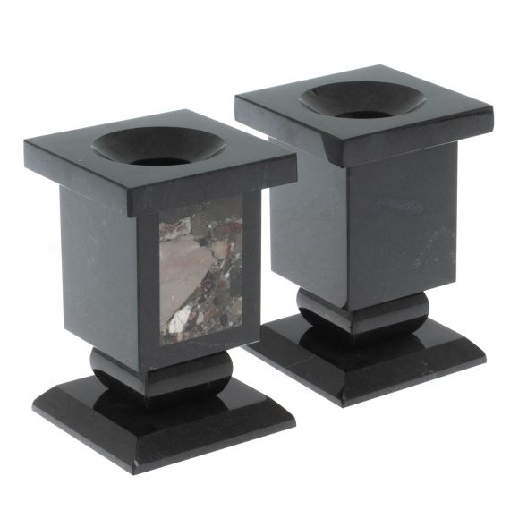 Письменный набор &amp;quot;Алмаз&amp;quot; из камня конгломерат 127901