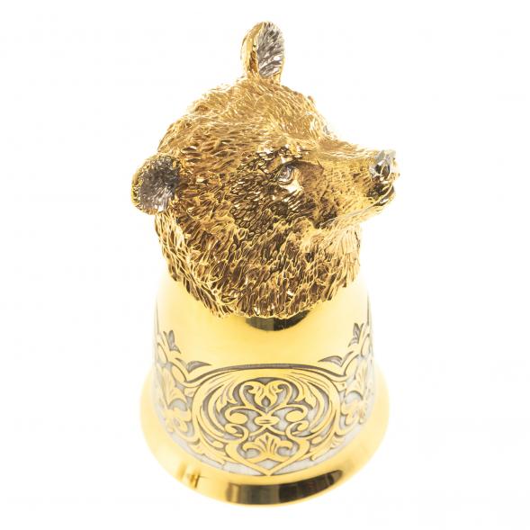 Стопка перевертыш &amp;quot;Медведь&amp;quot; 60 мл Златоуст 123623