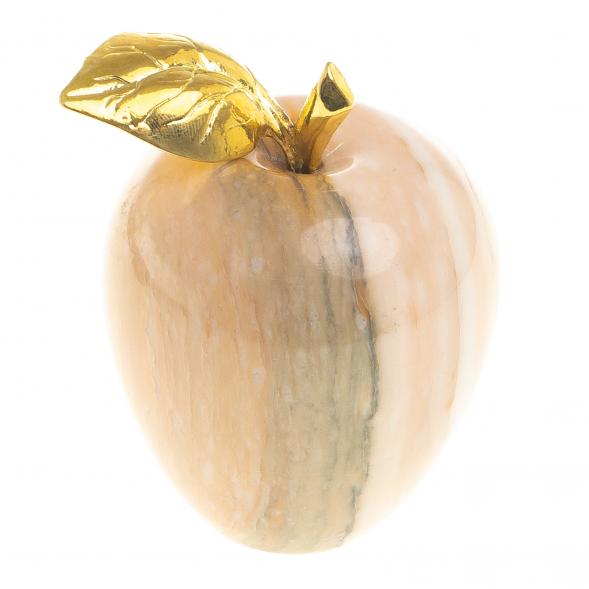 Сувенир &amp;quot;Яблоко&amp;quot; среднее камень мрамор 5,5х7 см 123882