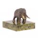 Статуэтка из бронзы &amp;quot;Мамонт&amp;quot; на подставке из змеевика 125202