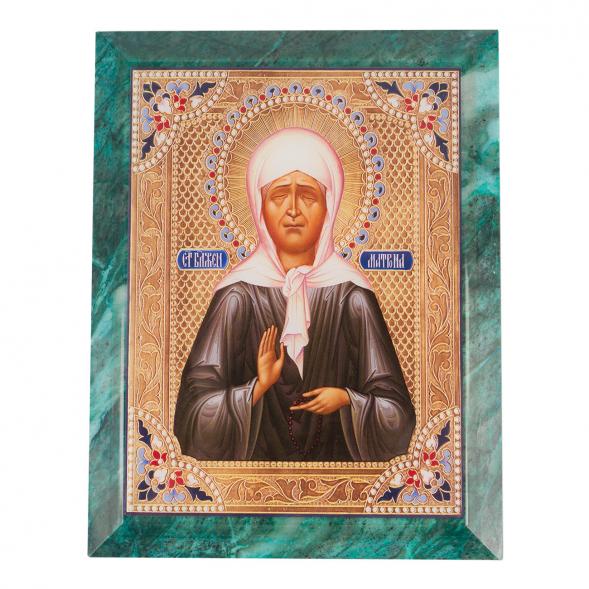 Икона настенная Матрона Московская 14х18х1,2 см 118796