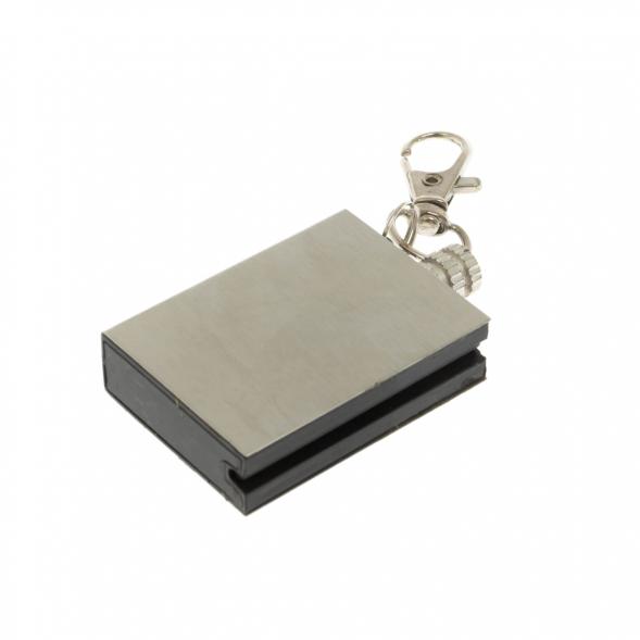 Брелок огниво &amp;quot;Вечная спичка&amp;quot; с накладкой из камня кианит 2,8х1,3х5 см 129617