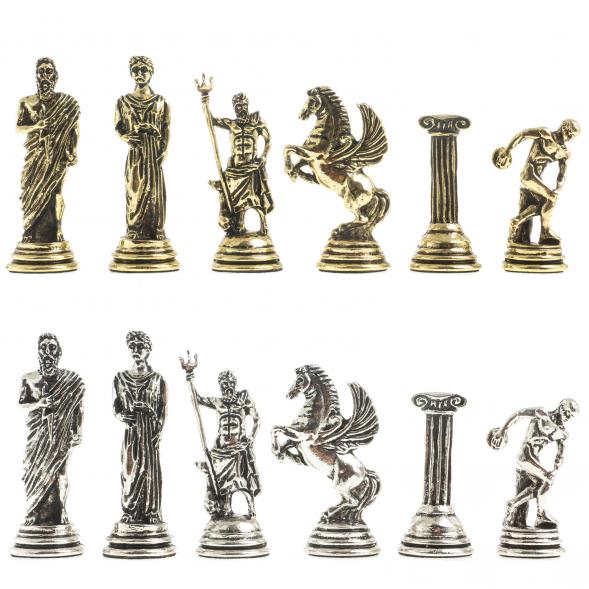 Шахматы &amp;quot;Олимпийские игры&amp;quot; доска 28х28 см из камня мрамор 122691