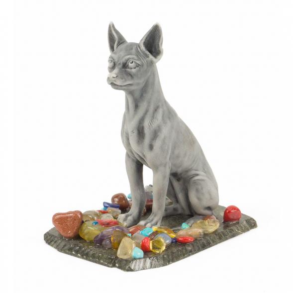 Сувенир &amp;quot;Той терьер&amp;quot; из мрамолита 118592