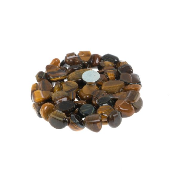 Магнит &amp;quot;Тигровый глаз&amp;quot; с ящерицей 5х5х1 см 128292