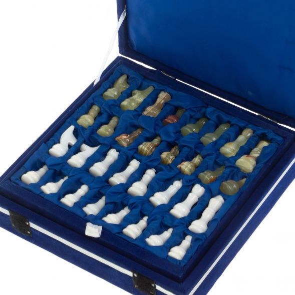 Шахматы &amp;quot;Сувенирные&amp;quot; мрамор,оникс доска 20х20 см 128893