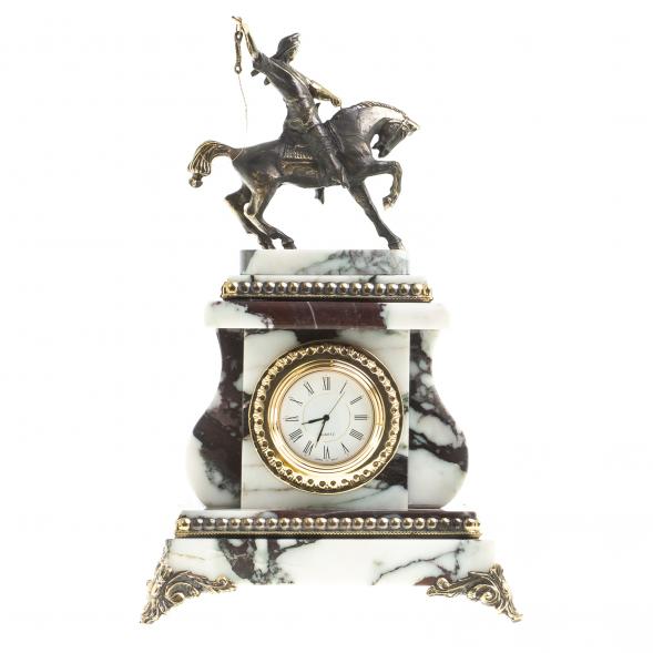 Часы из мрамора и бронзы &amp;quot;Салават Юлаев&amp;quot; 123700