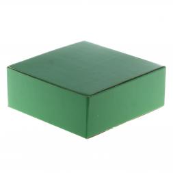 Шкатулка с мозаикой "Шесть граней" 14,5х12,5х7 см из камня змеевик