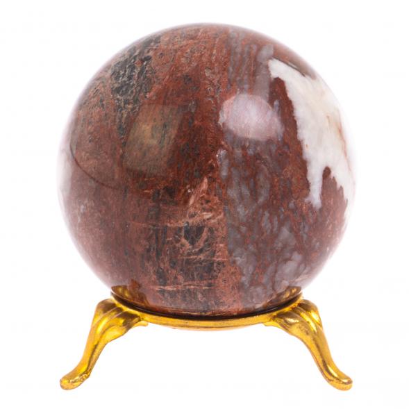 Шар из уральской яшмы 6,5 см 126418