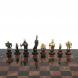 Шахматы подарочные &amp;quot;Европейские&amp;quot; из камня и бронзы 44х44 см 126798
