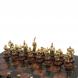 Шахматы подарочные &amp;quot;Европейские&amp;quot; из камня и бронзы 44х44 см 126798