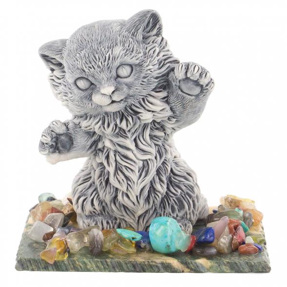 Сувенир из мрамолита &amp;quot;Кот&amp;quot; 120258