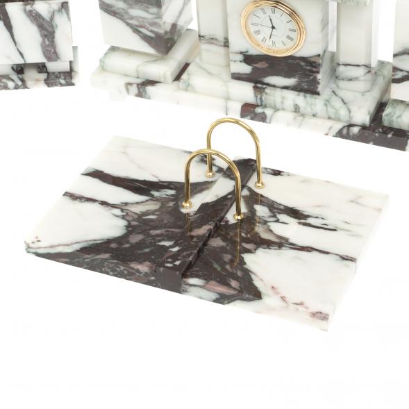 Настольный набор &amp;quot;Орел&amp;quot; из мрамора 126956