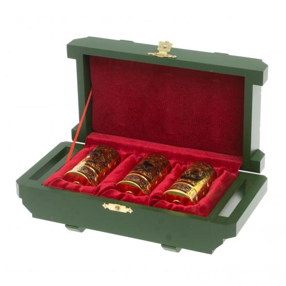 Набор стопок &amp;quot;Хищные звери&amp;quot; в ящике Златоуст 127029