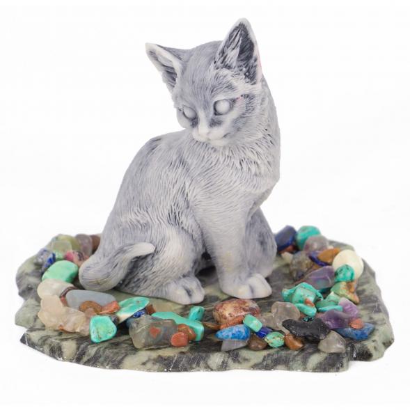 Сувенир &amp;quot;Кошка&amp;quot; из мрамолита 117039