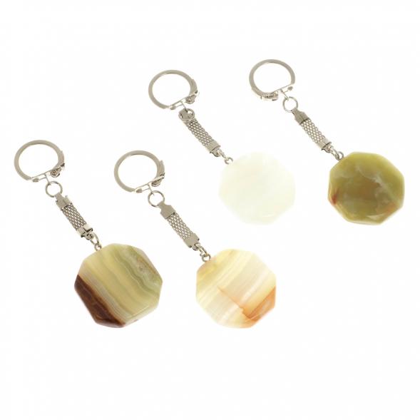 Брелок &amp;quot;восьмиугольный&amp;quot; из оникса 129746