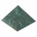 Пирамида 4х4х3,5 см камень змеевик 113906
