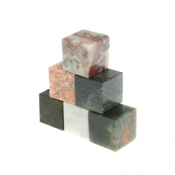 Камни для виски набор 6 кубиков микс для охлаждения напитков 121580