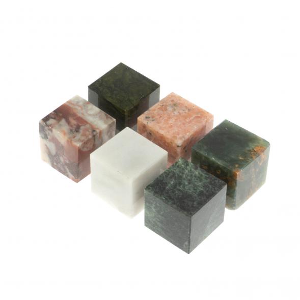 Камни для виски набор 6 кубиков микс для охлаждения напитков 121580