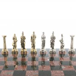 Шахматы "Олимпийские игры" доска 44х44 см креноид фигуры металлические