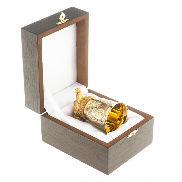 Стопка перевертыш &amp;quot;Олень&amp;quot; 70 мл Златоуст 123629