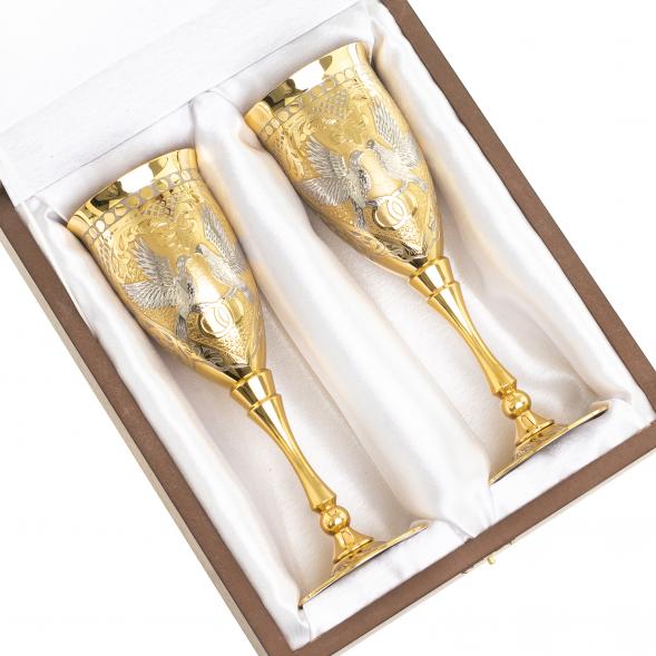 Набор бокалов &amp;quot;Свадебный&amp;quot; Златоуст 123795