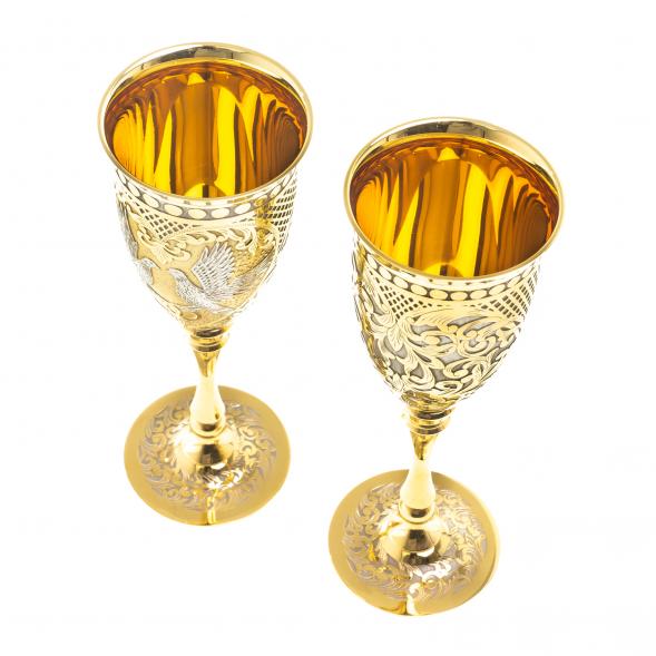 Набор бокалов &amp;quot;Свадебный&amp;quot; Златоуст 123795