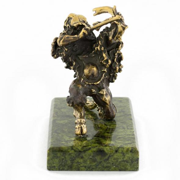 Сувенир статуэтка знак зодиака &amp;quot;Стрелец&amp;quot; бронза камень 116094