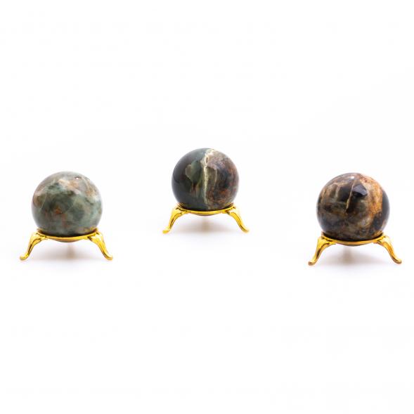 Шар из камня офиокальцит 5 см 124841